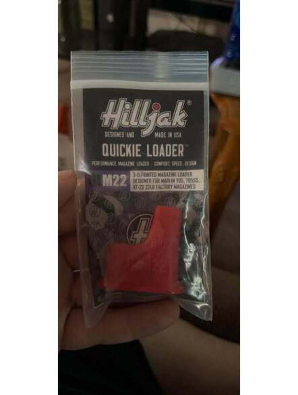 hilljak quickie loader m22 for marlin 795, 795ss, xt-22 zr22 magazines